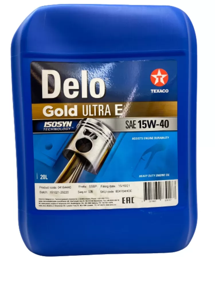 Delo Gold ultra E SAE 15w-40 20 Liter