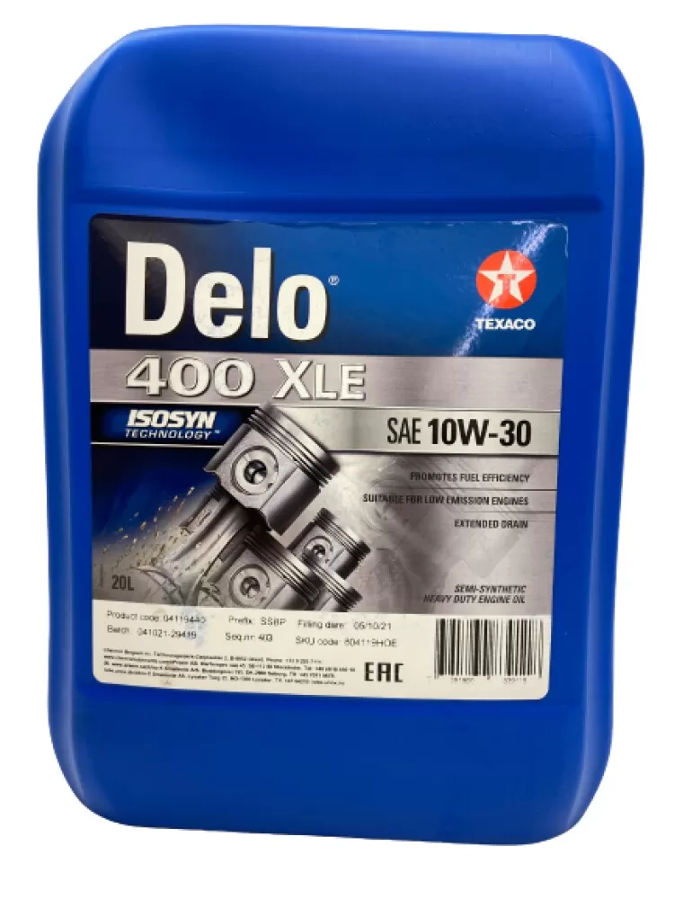 Delo 400 XLE SAE 10W-30 20 Liter