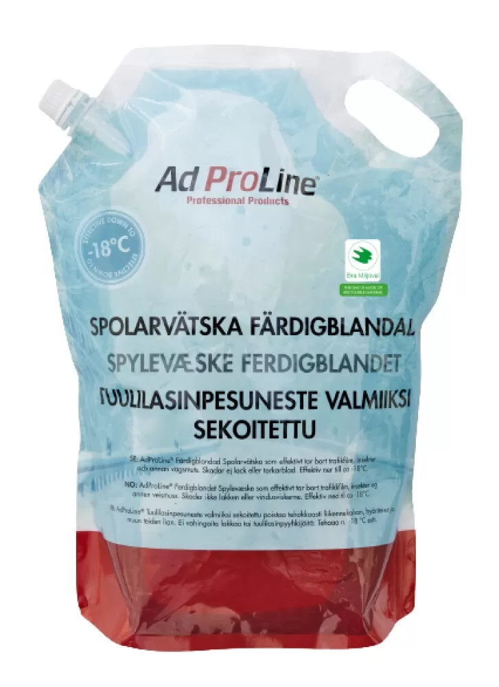 Spylervæske vinter Pose 3 Liter