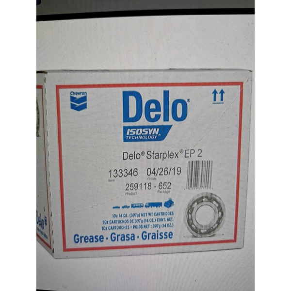 Delo Starplex EP 2 Kartong med 12 stk