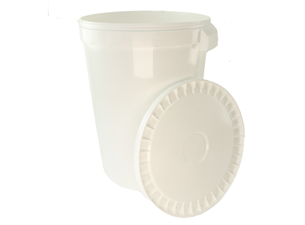 Plastdunk m/ lokk Næringsgodkjent - 40 Liter